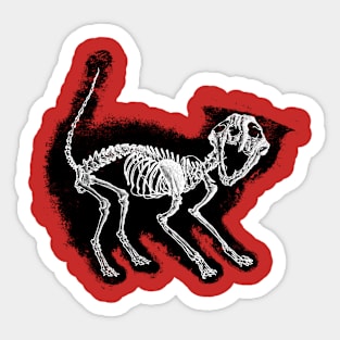 The Purrfect Scare Sticker